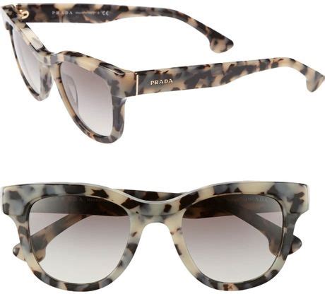 prada crow sunglasses white havana|prada havana sunglasses women.